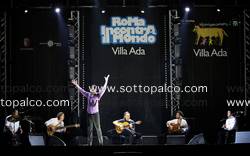 Foto concerto live VICENTE AMIGO SEXTET 
Roma Incontra il Mondo 
Laghetto di Villa Ada 
Roma 11 luglio 2012