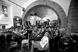 Foto concerto live FRANCESCO DI BELLA E ALFONSO BRUNO 
Rocksteria 
Soul Kitchen 
Roma 21 aprile 2013