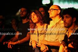 Foto concerto live ARTO LINDSAY 
Special Guest Marc Ribot 
Eutropia Festival 
Citta' dell'Altra Economia 
Roma 18 Luglio 2014
