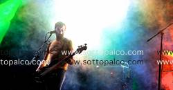 Foto concerto live TRE ALLEGRI RAGAZZI MORTI 
Roma Incontra Il Mondo 
Laghetto di Villa Ada 
Roma 27 Luglio 2014