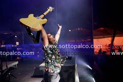 Foto concerto live BRUNO BELISSIMO 
Live Rock Festival 
Giardini Ex Fierale 
Acquaviva 8 settembre 2017