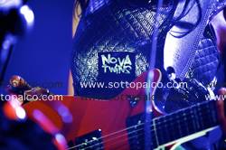 Foto concerto live NOVA TWINS 
Live Rock Festival 
Giardini Ex Fierale 
Acquaviva 9 settembre 2017