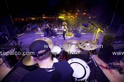Foto concerto live NOVA TWINS 
Live Rock Festival 
Giardini Ex Fierale 
Acquaviva 9 settembre 2017
