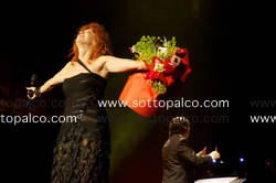 Foto concerto live Fiorella Mannoia 
A te  
Auditorium Parco della Musica  
Roma 23 dicembre 2013
