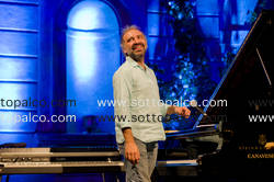 Foto concerto live STEFANO BOLLANI 
Con Daniele Sepe, Nico Gori e Jim Black 
Napoli trip 
Monfortinjazz 2016 
Auditorium Horszowski 
Monforte d'Alba 22 Luglio 2016