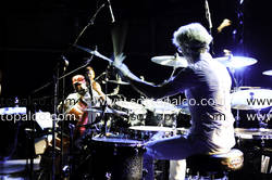 Foto concerto live STEWART COPELAND e STANLEY CLARKE 
Roma Incontra il Mondo 
Laghetto di Villa Ada 
Roma 17 luglio 2012