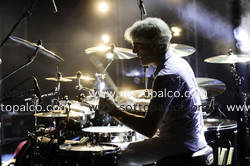 Foto concerto live STEWART COPELAND e STANLEY CLARKE 
Roma Incontra il Mondo 
Laghetto di Villa Ada 
Roma 17 luglio 2012