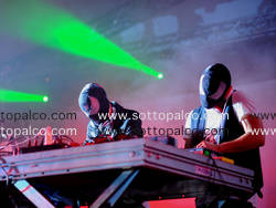 Foto concerto live THE BLOODY BEETROOTS 
Magnolia Parade 2009 
Milano 4 settembre 2009