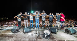 Foto concerto live FABI SILVESTRI GAZZE 
NiccolÃ² Fabi Daniele Silvestri Max GazzÃ¨ 
Rock in Roma 
Ippodromo delle Capannelle 
Roma 30 Luglio 2015 
