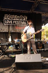 Foto concerto live LIVORNO 17 luglio 2009 
ITALIA WAVE Love Festival 
PSYCHO STAGE 
DENTE